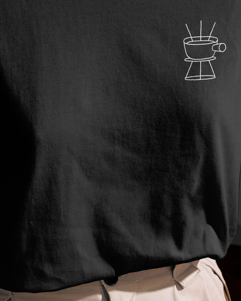 t-shirt cheese